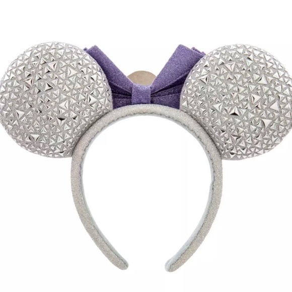 NWT LE Disney 100 Years Anniversary Minnie Ears & Bow Headband - Picture 2 of 4